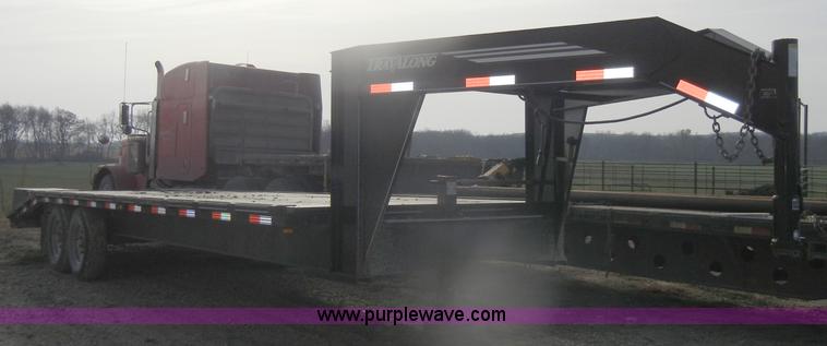 image for item D4740 2006 Liberty Travalong tandem axle gooseneck trailer