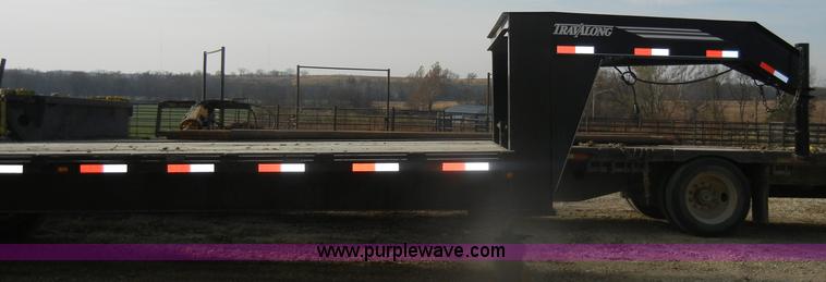 image for item D4740 2006 Liberty Travalong tandem axle gooseneck trailer