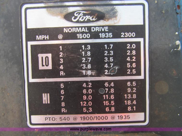 image for item E3553 Ford 8600 tractor