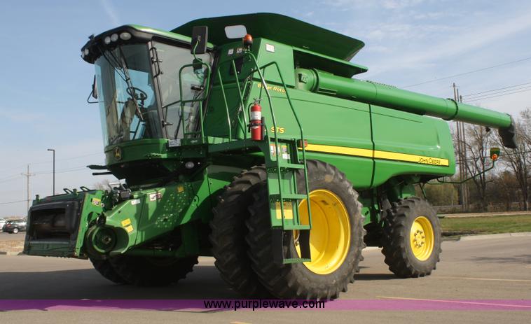 image for item E5002 2010 John Deere 9770 STS RWA combine