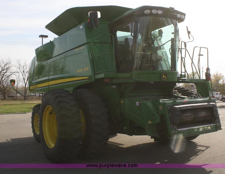 image for item E5002 2010 John Deere 9770 STS RWA combine