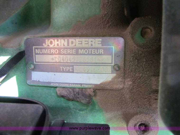 image for item E8171 1996 John Deere 6400 tractor