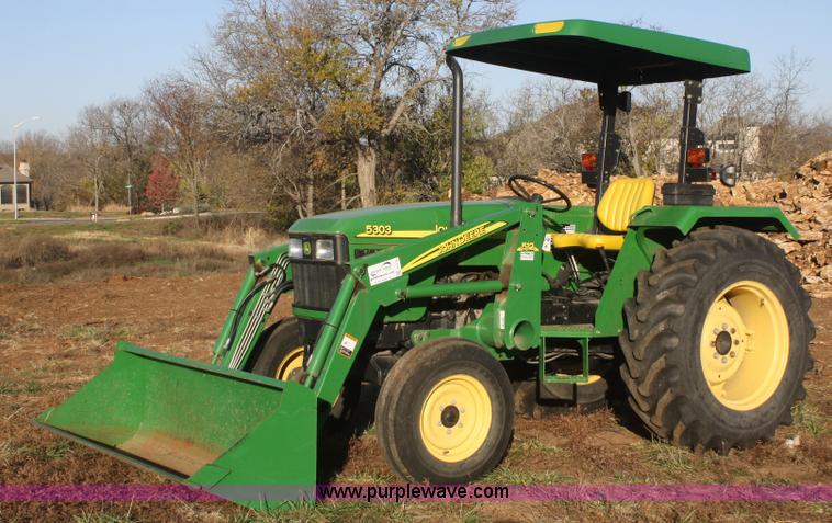 image for item F2770 2005 John Deere 5303 tractor