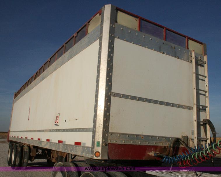 image for item G5536 2008 Aeroswint live bottom silage trailer