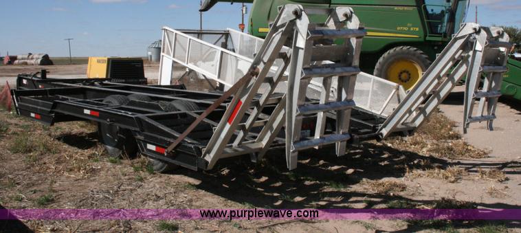 image for item G5539 Shop built combine trailer