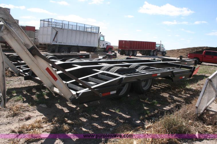 image for item G5539 Shop built combine trailer