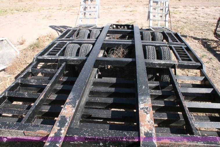 image for item G5539 Shop built combine trailer