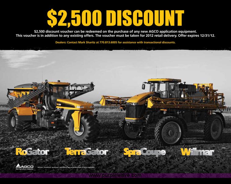 image for item B1594 AGCO $2,500 Discount