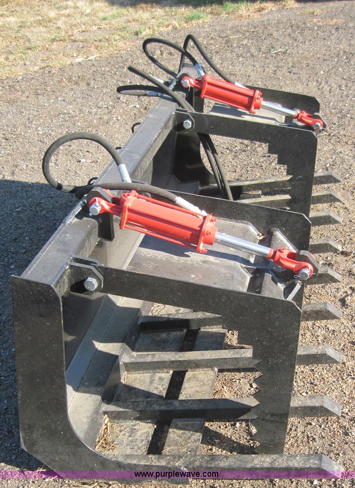 image for item B1621 Master Craft Welding 72" tine grapple bucket