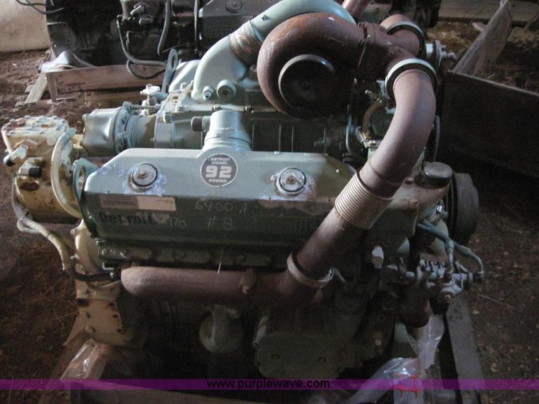 image for item B1622 Detroit Diesel 8V92TTA turbo diesel engine