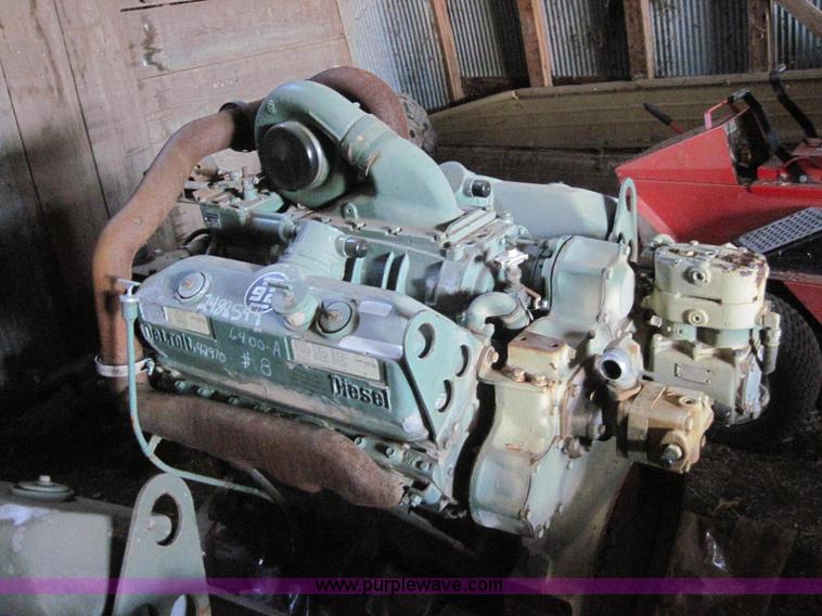 image for item B1622 Detroit Diesel 8V92TTA turbo diesel engine