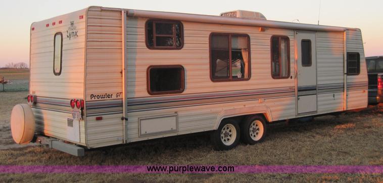 image for item B1626 1990 Prowler travel trailer camper