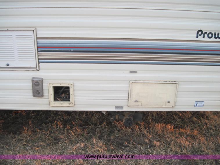 image for item B1626 1990 Prowler travel trailer camper
