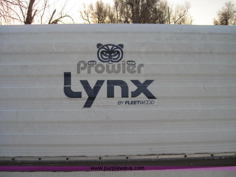 image for item B1626 1990 Prowler travel trailer camper