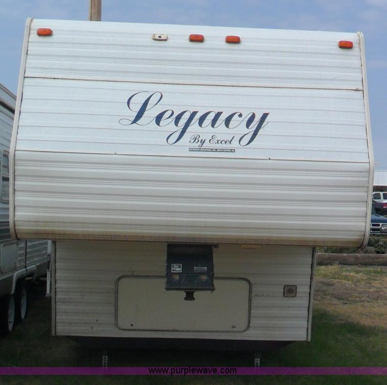 image for item B1627 1995 Excel Legacy fifth wheel camper trailer