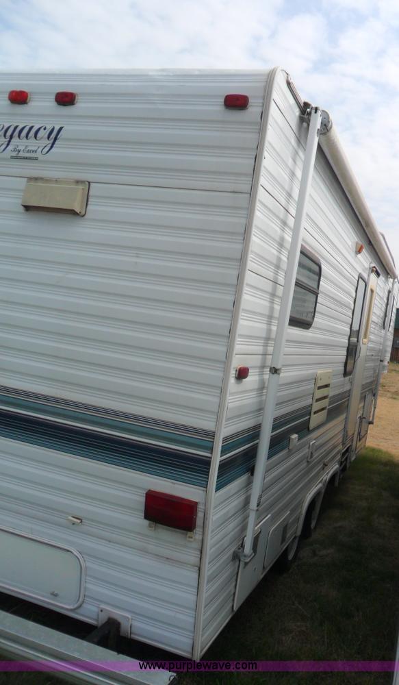 image for item B1627 1995 Excel Legacy fifth wheel camper trailer