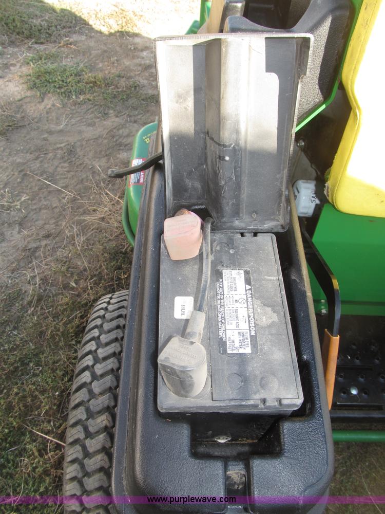 image for item B5264 2009 John Deere 647A ZTR commercial lawn mower