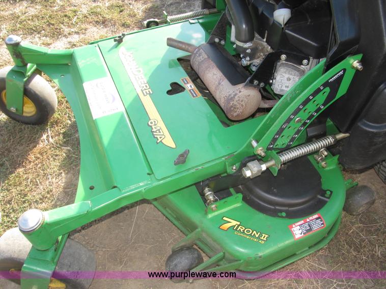 image for item B5264 2009 John Deere 647A ZTR commercial lawn mower