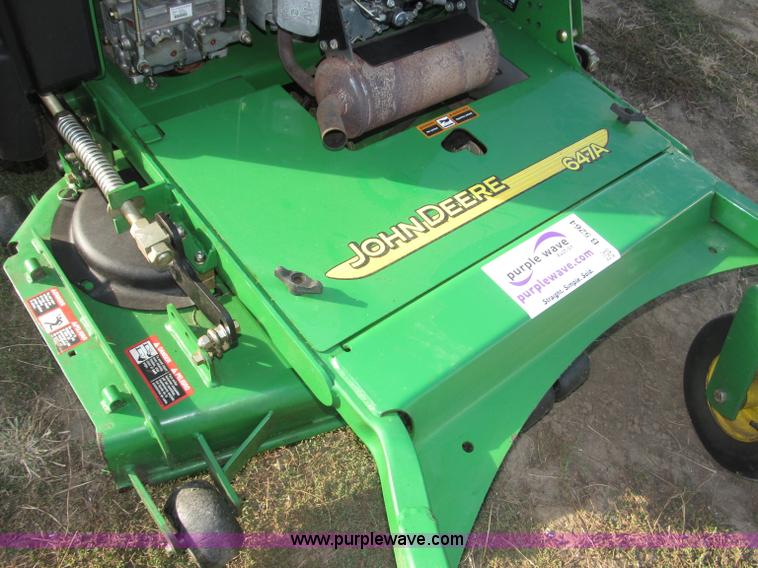 image for item B5264 2009 John Deere 647A ZTR commercial lawn mower