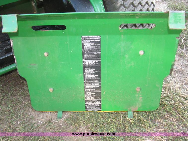 image for item B5264 2009 John Deere 647A ZTR commercial lawn mower