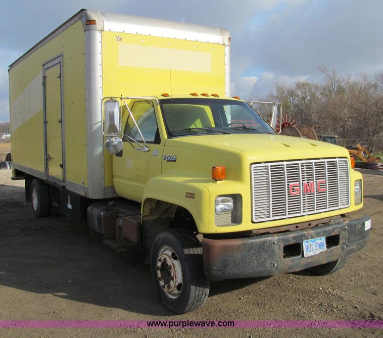 image for item D7008 1992 GMC TopKick box truck