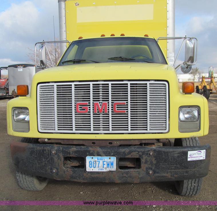 image for item D7008 1992 GMC TopKick box truck