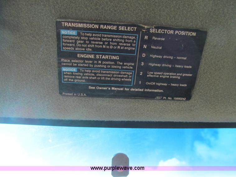 image for item D7008 1992 GMC TopKick box truck