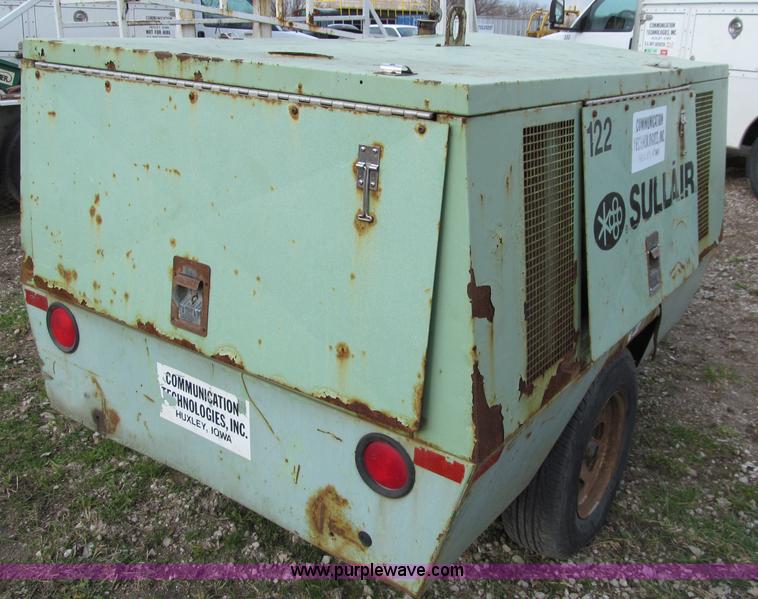 image for item D7011 Sullair 185DPQ portable air compressor