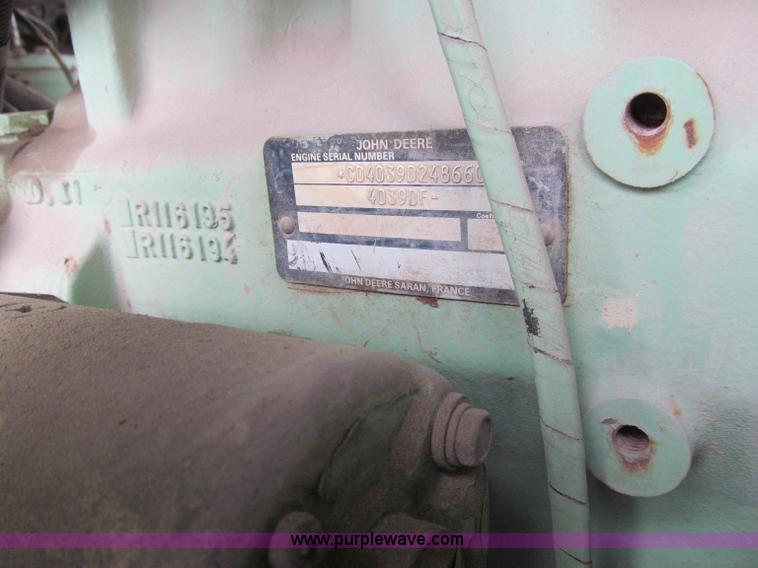 image for item D7011 Sullair 185DPQ portable air compressor