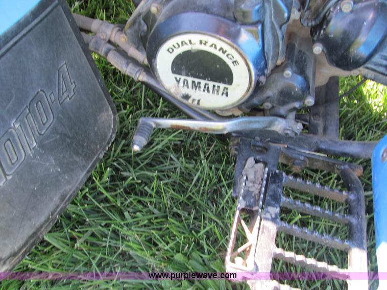 image for item E5587 1987 Yamaha Moto 4 four wheeler ATV