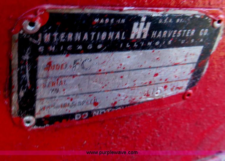 image for item E5694 1951 International Farmall Super C tractor