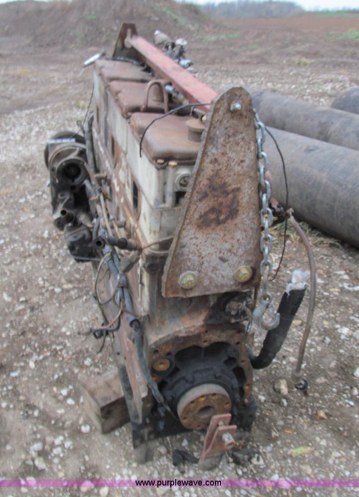 image for item E5696 Cummnins 855 six cylinder diesel engine