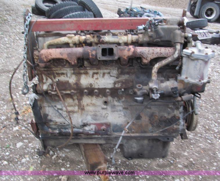 image for item E5696 Cummnins 855 six cylinder diesel engine