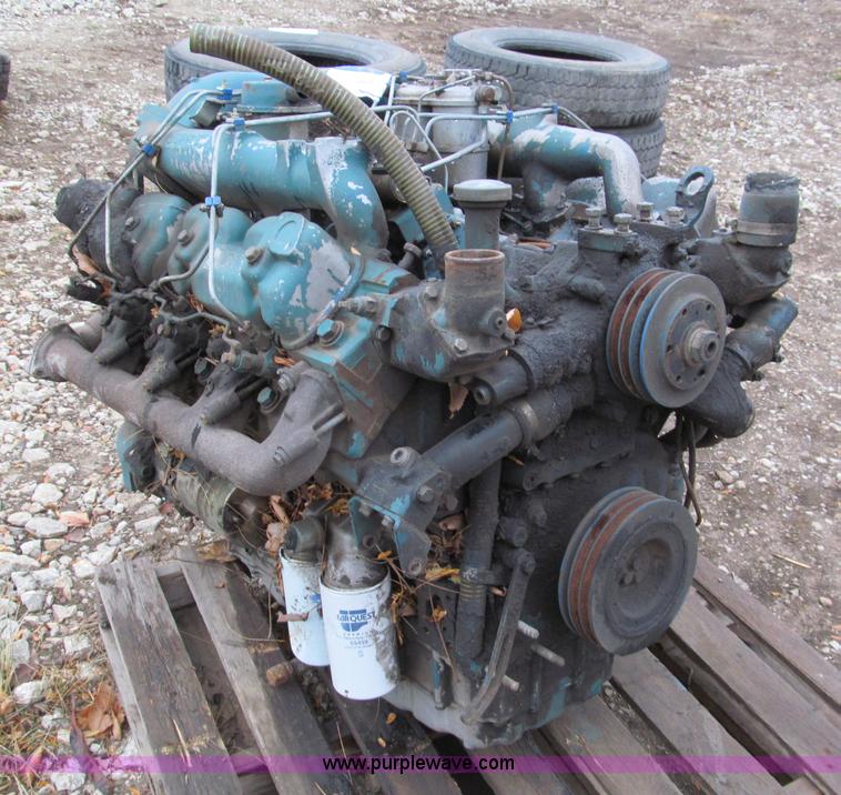 image for item E5697 Perkins V8 diesel engine