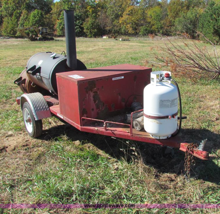 image for item E8150 Brinkman factory built smoker trailer