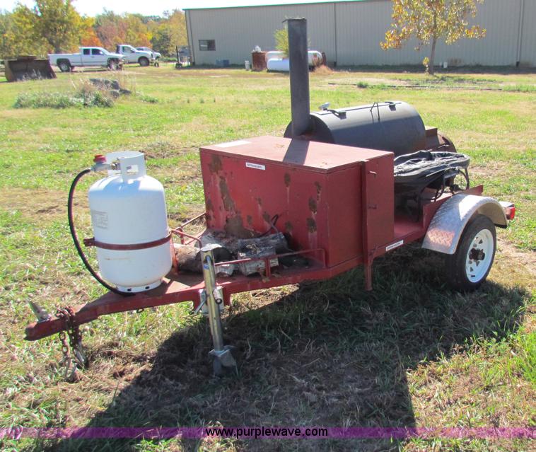 image for item E8150 Brinkman factory built smoker trailer