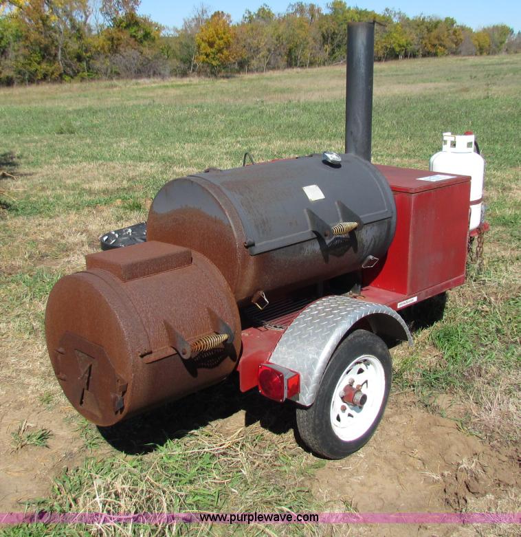 image for item E8150 Brinkman factory built smoker trailer
