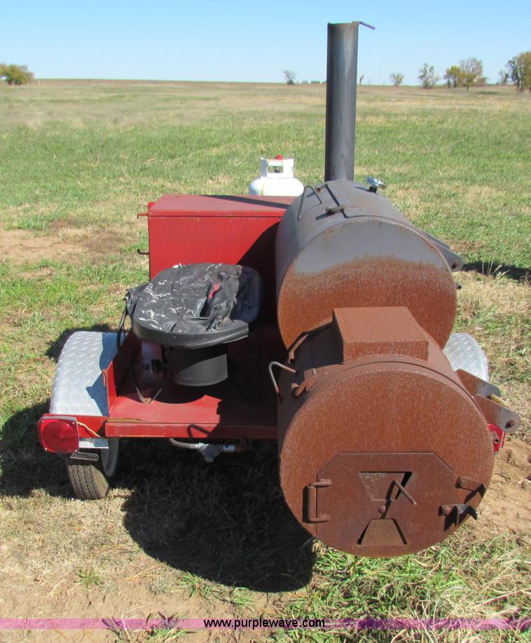 image for item E8150 Brinkman factory built smoker trailer