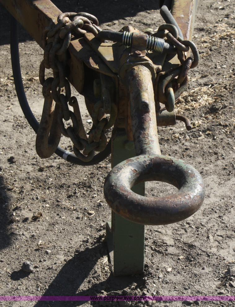 image for item F2515 Army trailer with racks and tarp