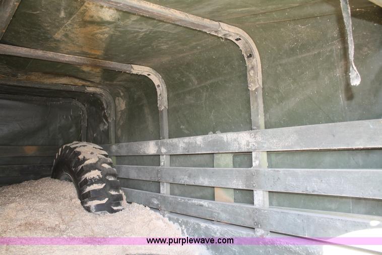 image for item F2515 Army trailer with racks and tarp