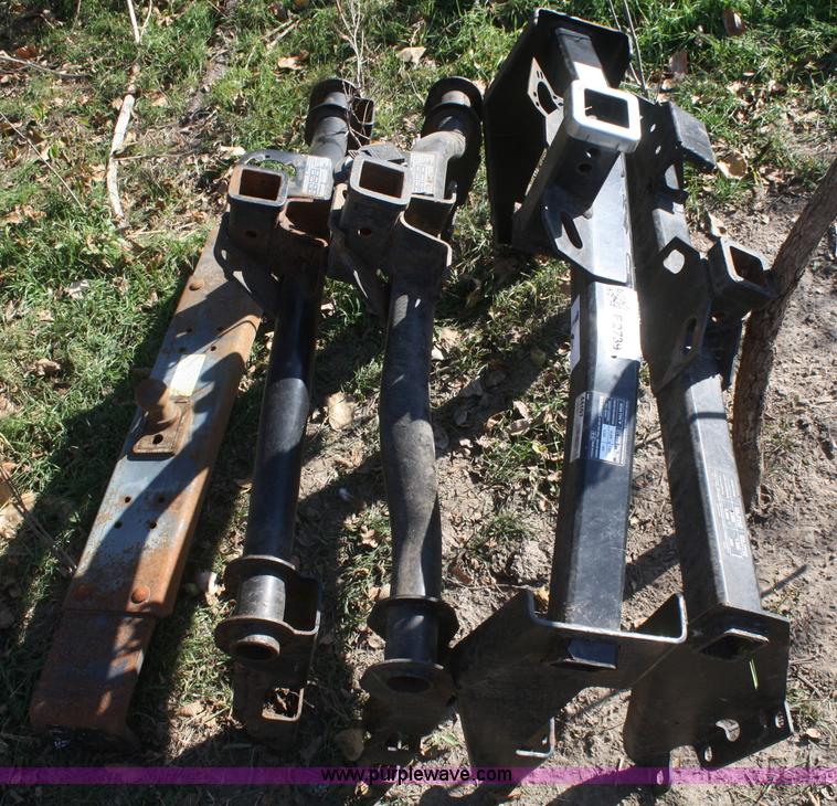 image for item F2739 (4) assorted receiver hitches