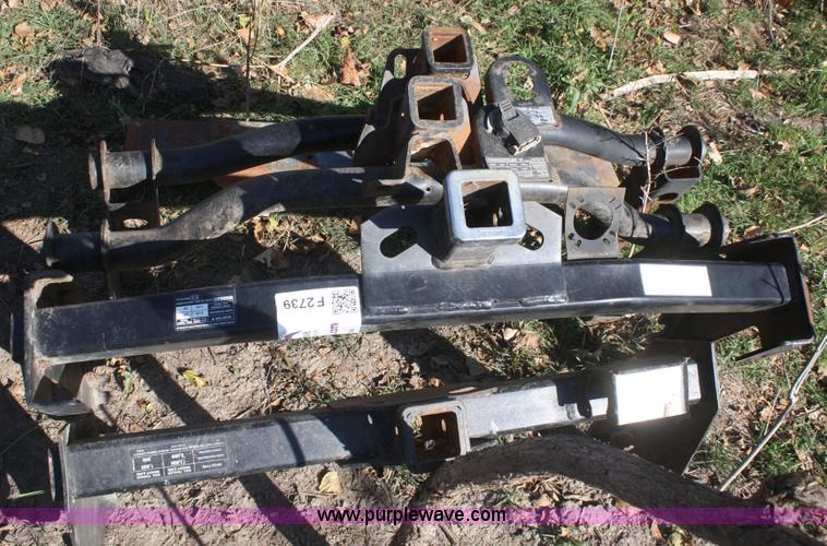 image for item F2739 (4) assorted receiver hitches