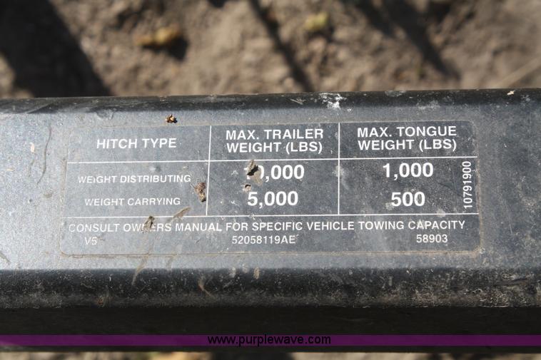 image for item F2739 (4) assorted receiver hitches