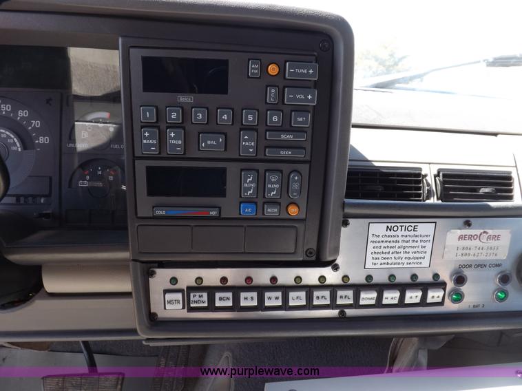 image for item F6215 1991 Chevrolet Silverado C3500 ambulance