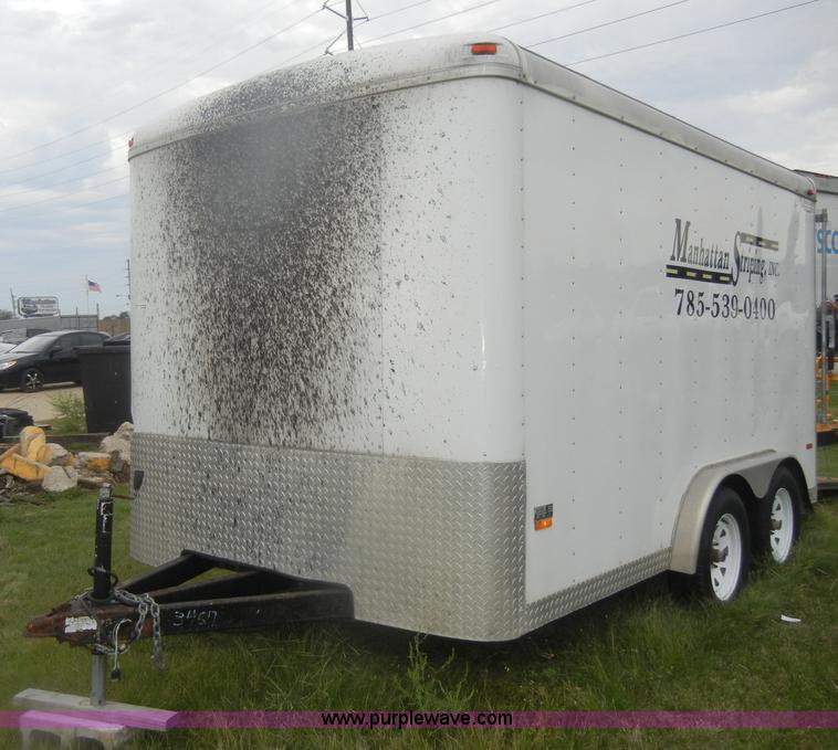 image for item U9334 2004 Doolittle cargo trailer