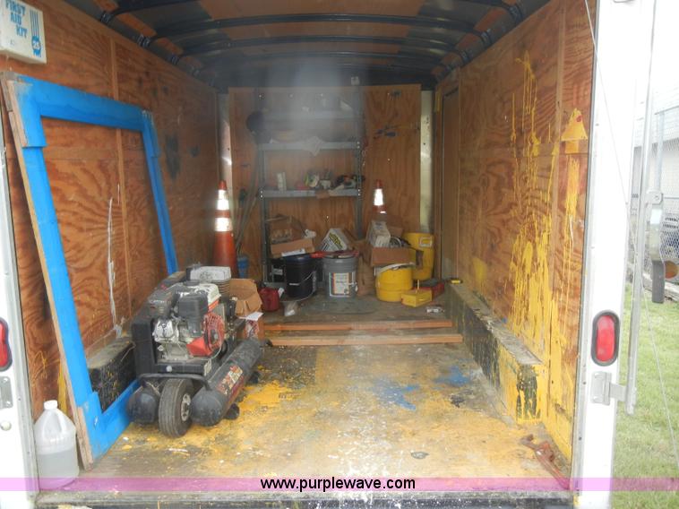 image for item U9334 2004 Doolittle cargo trailer