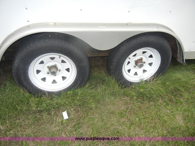 image for item U9334 2004 Doolittle cargo trailer