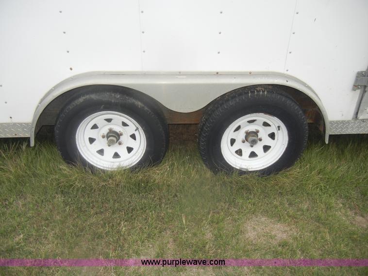 image for item U9334 2004 Doolittle cargo trailer