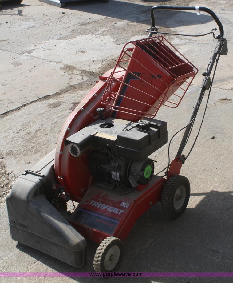 image for item U9707 Troy-Bilt chipper vac
