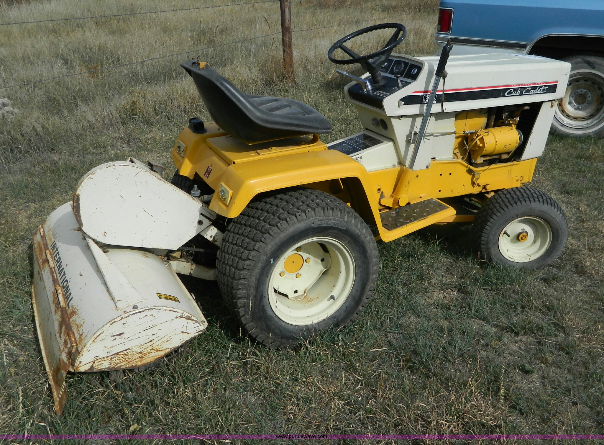 Cub Cadet 129 tiller tractor in Ransom, KS Item B3963 sold Purple Wave